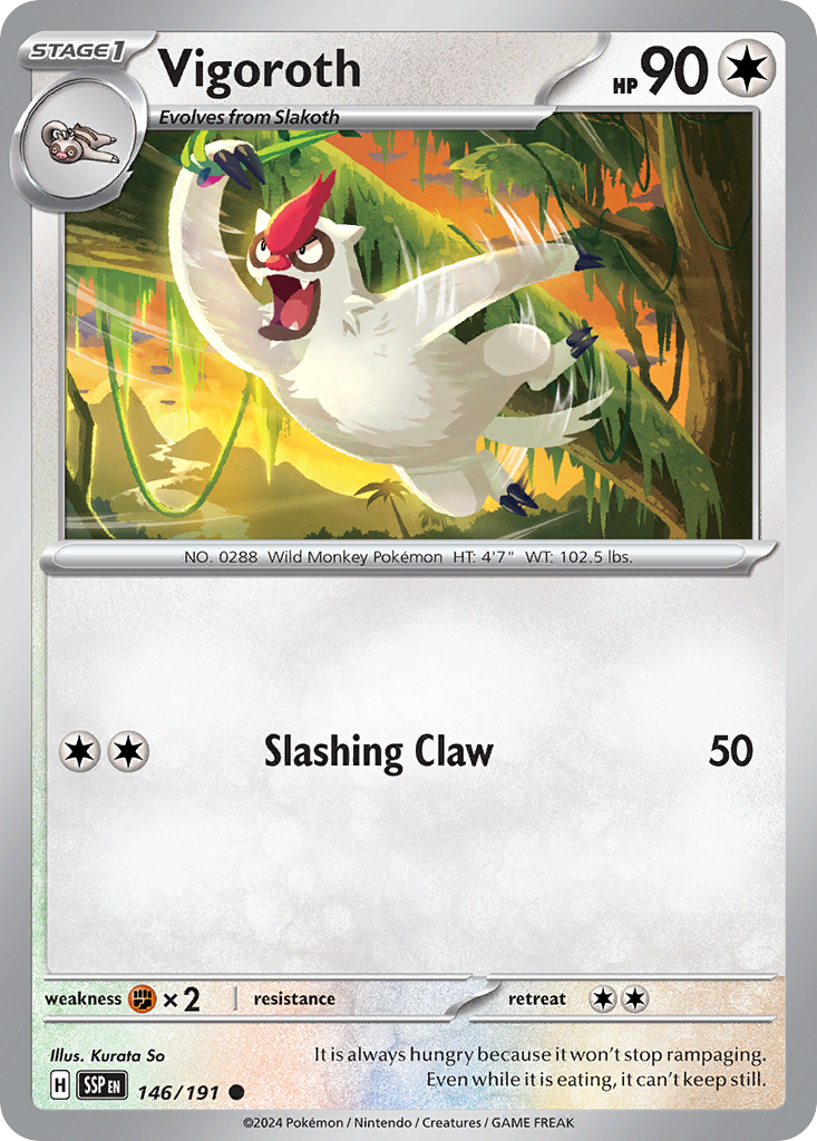 Surging Sparks Vigoroth #146/191